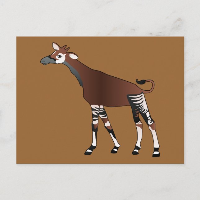 Carte Postale Okapi Postcard (Devant)