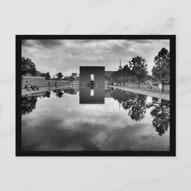 Carte postale OKC Memorial Reflections (Devant)