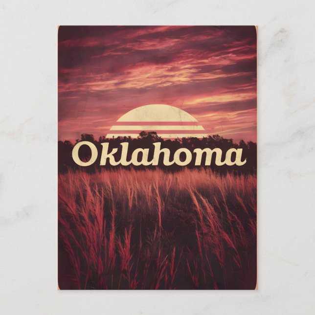 Carte Postale Oklahoma (Devant)