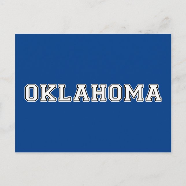 Carte Postale Oklahoma (Devant)