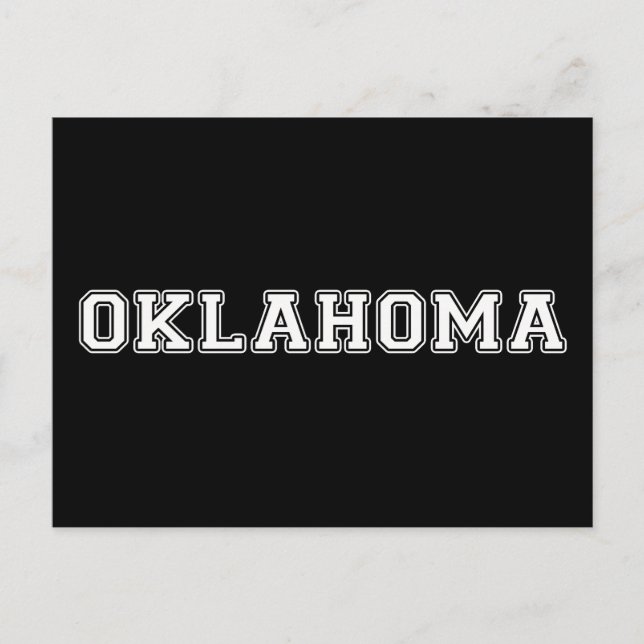 Carte Postale Oklahoma (Devant)