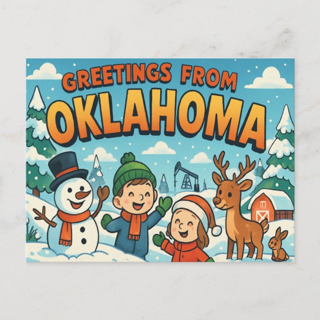 Carte postale OKLAHOMA (Devant)