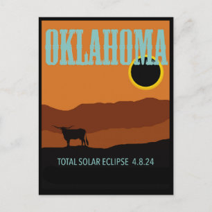 Carte Postale Oklahoma Eclipse
