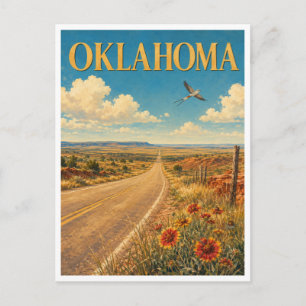 Carte Postale Oklahoma Route 66 GeoSaga
