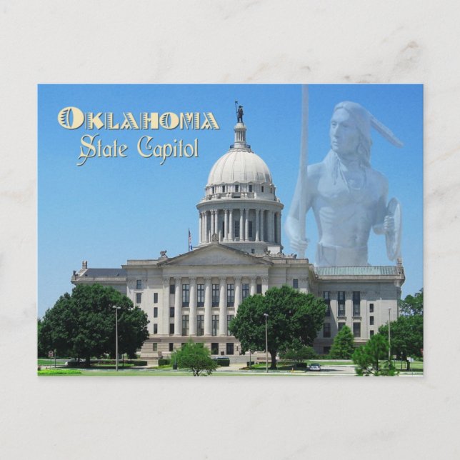 Carte Postale Oklahoma State Capitol, Oklahoma City (Devant)