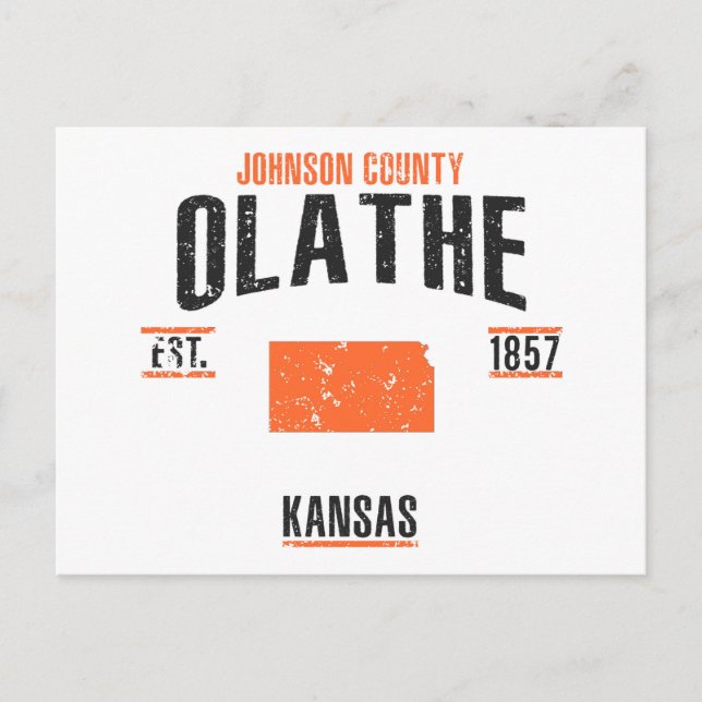 Carte Postale Olathe (Devant)