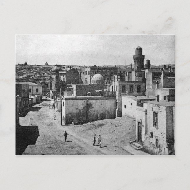 Carte Postale Old Baku - Icheri Sheher view (Devant)