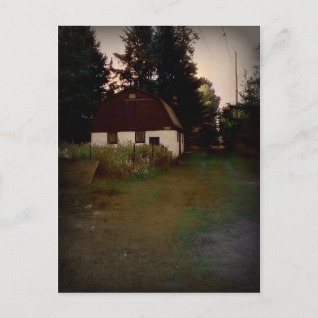 Carte postale Old Barn (Devant)