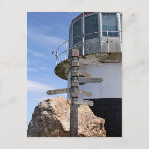 Carte Postale Old Cape Point Lighthouse, Afrique du Sud