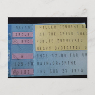 Carte Postale Old Concert 1 - educatedbrainfart