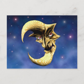 Carte postale Old Devil Moon