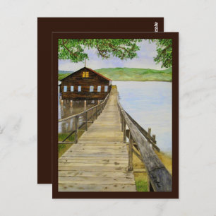 Carte Postale Old Dock/Point Reyes, CA - Mini Objets de collecti