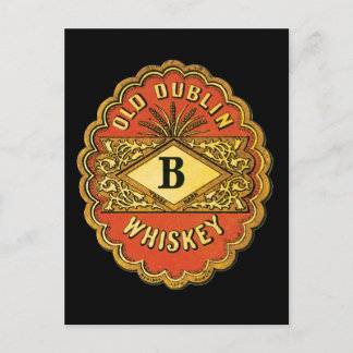 Carte Postale Old Dublin Whiskey