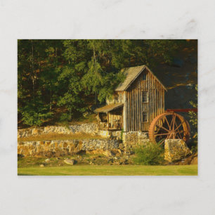 Carte Postale Old Grist Mill en GA