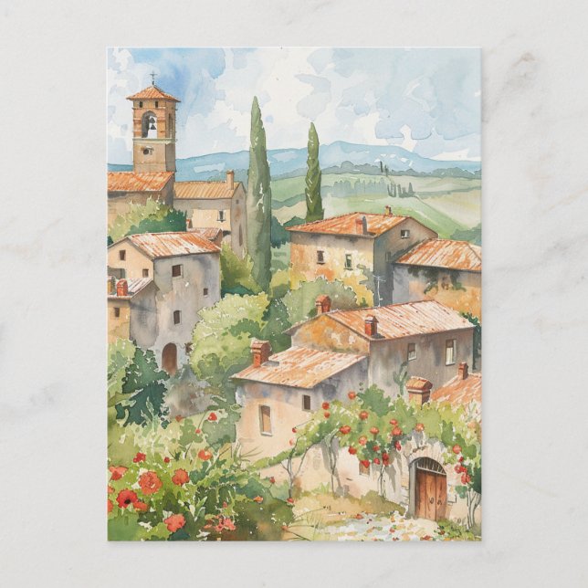 Carte Postale Old Italian Village  (Devant)