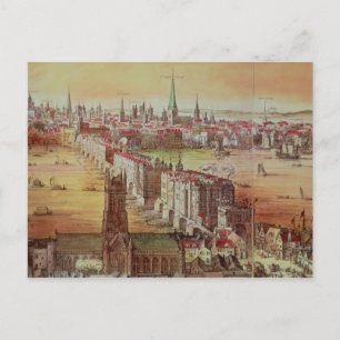 Carte Postale Old London Bridge