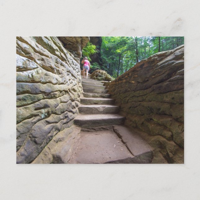 Carte Postale Old Man's Cave, Hocking Hills State Park, Ohio (Devant)