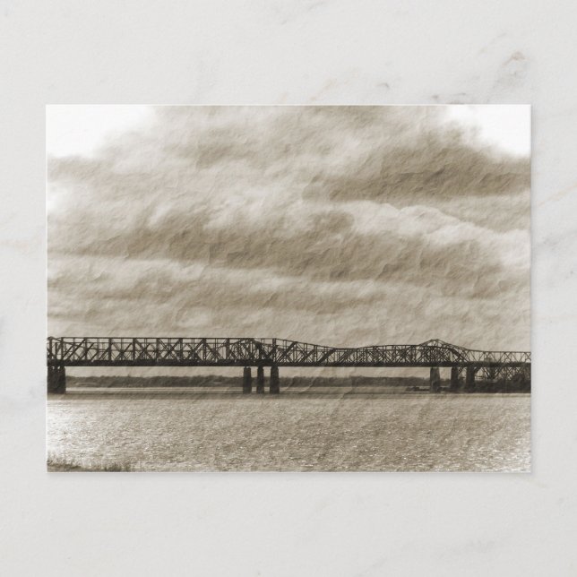 Carte postale Old Memphis Bridge (Devant)