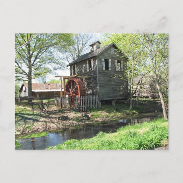 Carte Postale Old Mill et Creek (Devant)