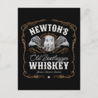 Old Moonshine Whiskey Étiquette AJOUTER PHOTO Nom 