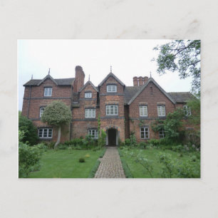 Carte Postale Old Moseley Hall 17th Century English Ferme