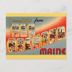 Carte Postale Old Orchard Beach ME 