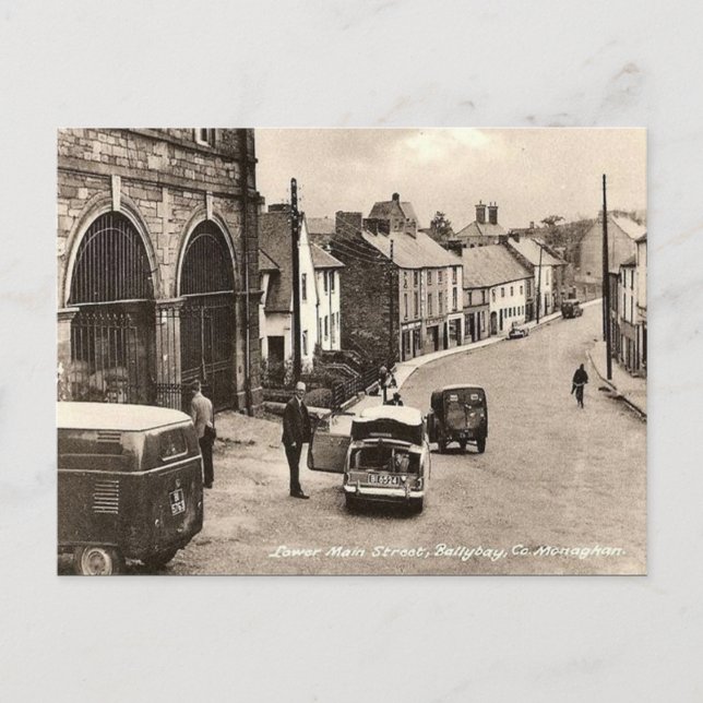Carte Postale Old Postcard - Ballybay, Co Monaghan, Irlande.. (Devant)