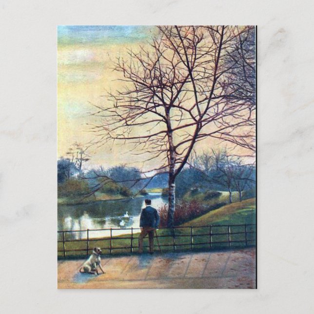 Carte Postale Old Postcard - Birkenhead Park. (Devant)