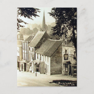 Carte Postale Old Postcard - Burford, Oxfordshire, Angleterre