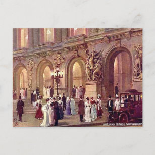Carte Postale Old Postcard - Entrée principale de l'Opéra, Paris