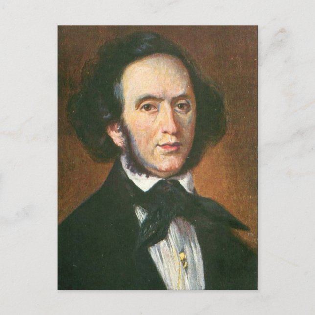 Carte Postale Old Postcard - Felix Mendelssohn (Devant)