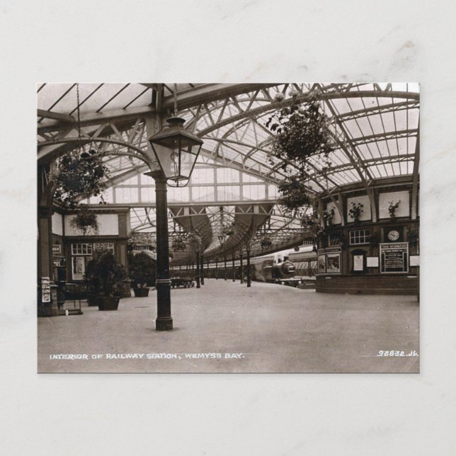 Carte Postale Old Postcard - Gare, Wemyss Bay (Devant)