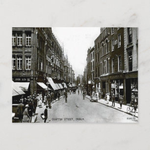 Carte Postale Old Postcard - Grafton Street, Dublin