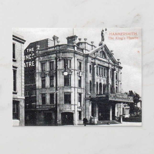 Carte Postale Old Postcard - King's Theatre, Hammersmith (Devant)