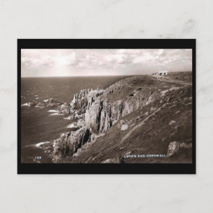 Carte Postale Old Postcard - Land's End, Cornwall