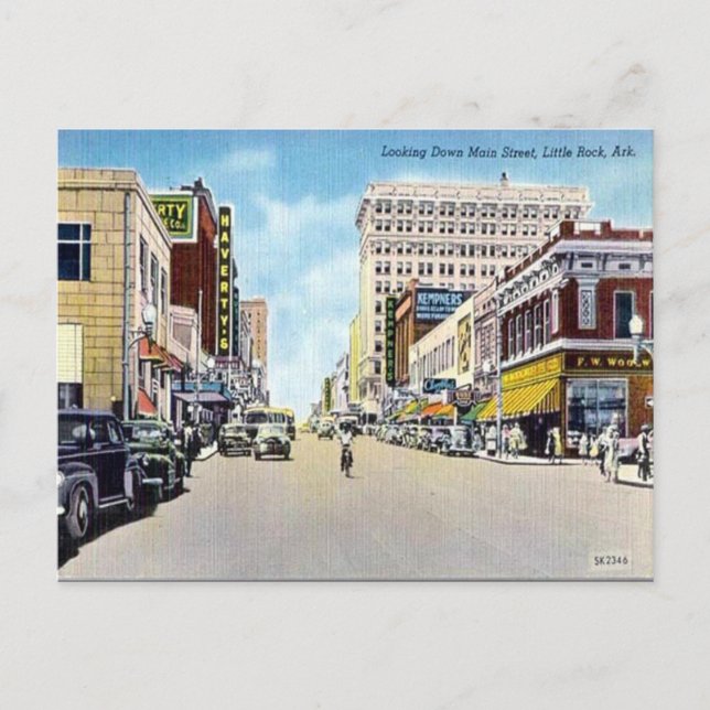 Carte Postale Old Postcard - Little Rock, Arkansas, États-Unis (Devant)