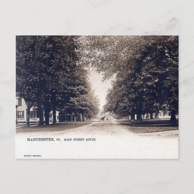 Carte Postale Old Postcard - Manchester, Vermont, USA (Devant)