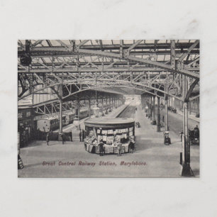 Carte Postale Old Postcard - Marylebone Station, Londres