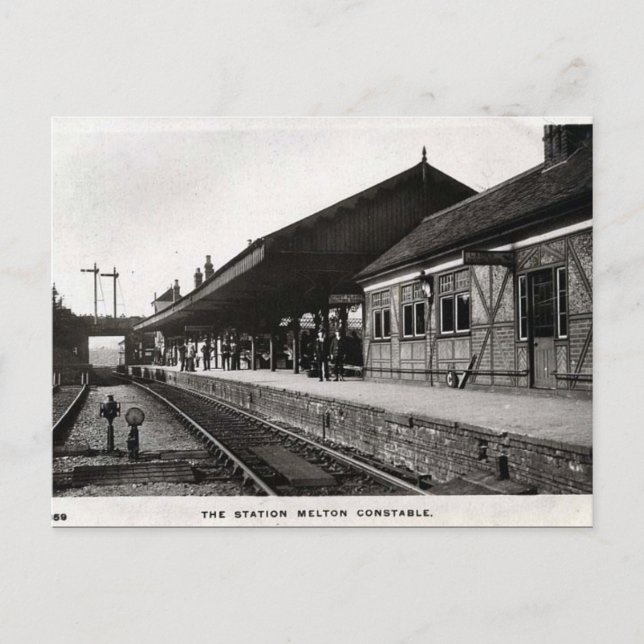 Carte Postale Old Postcard - Melton Constable Station, Norfolk (Devant)