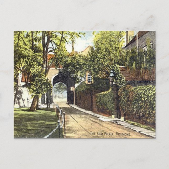 Carte Postale Old Postcard - Old Palace, Richmond, Londres (Devant)