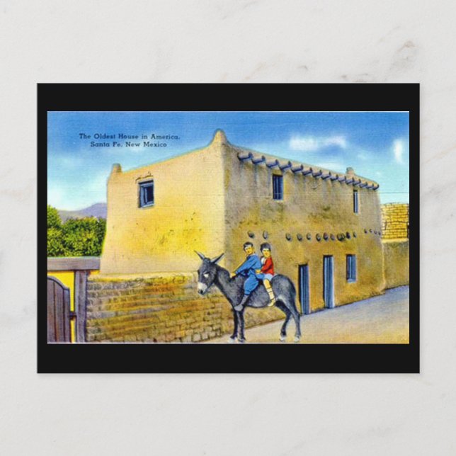 Carte Postale Old Postcard - Père Noël Fe, Nouveau-Mexique, État (Devant)