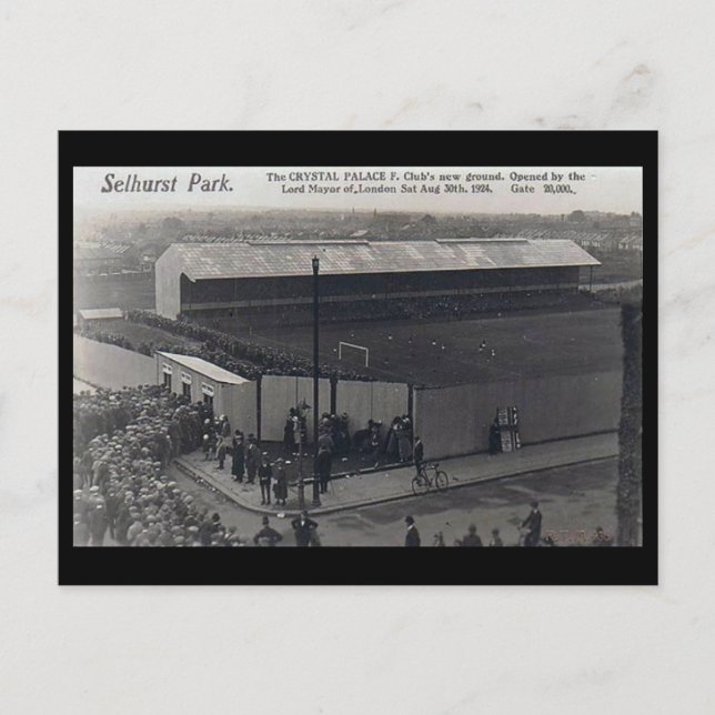 Carte Postale Old Postcard - Selhurst Park, Londres (Devant)