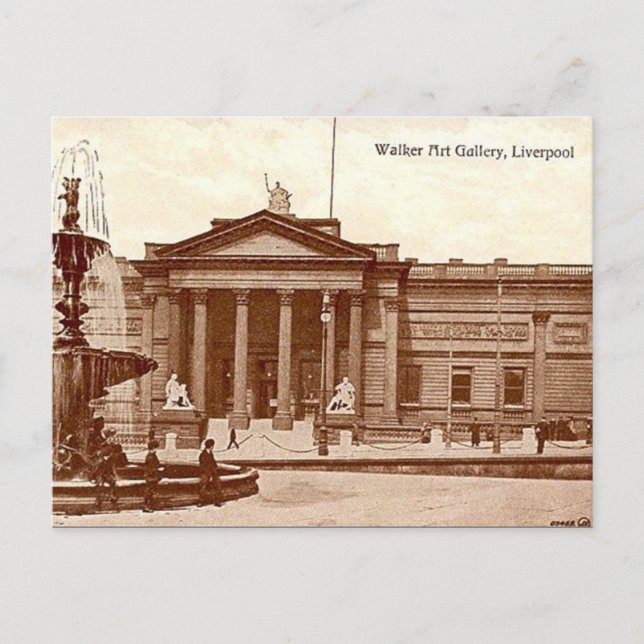 Carte Postale Old Postcard - Walker Art Gallery, Liverpool (Devant)