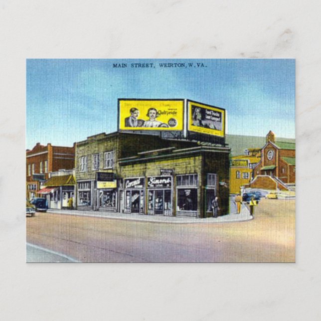 Carte Postale Old Postcard - Weirton, W Virginia, USA (Devant)