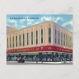 Carte Postale Old Postcard - Woolworth's, Birmingham, Alabama