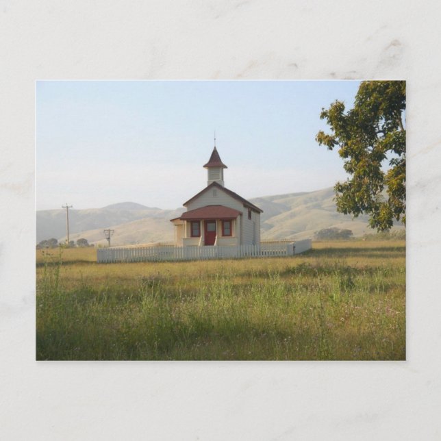 Carte Postale Old School House Près De Big Sur Postcard (Devant)