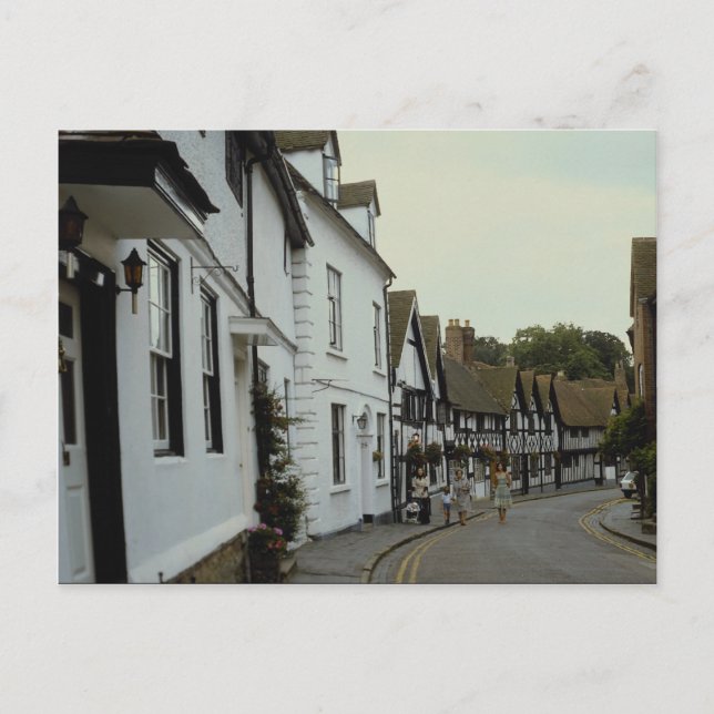 Carte Postale Old street, Warwick, Rhode Island, U.S.A. (Devant)