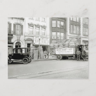 Carte Postale Old Tire Shop, années 1920