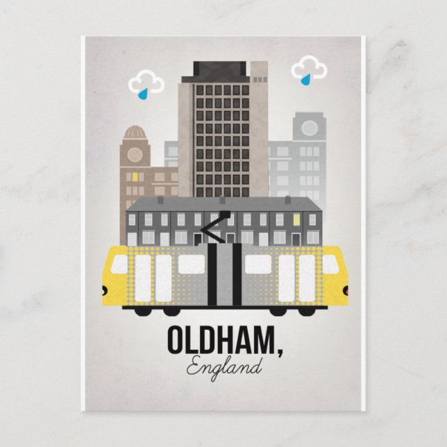 Carte Postale Oldham (Devant)