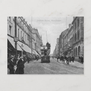 Carte Postale Oldham Street, Manchester, vers 1910